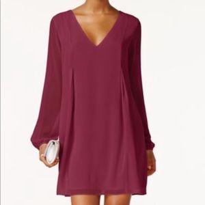 BCBGeneration Chiffon Cocktail Dress